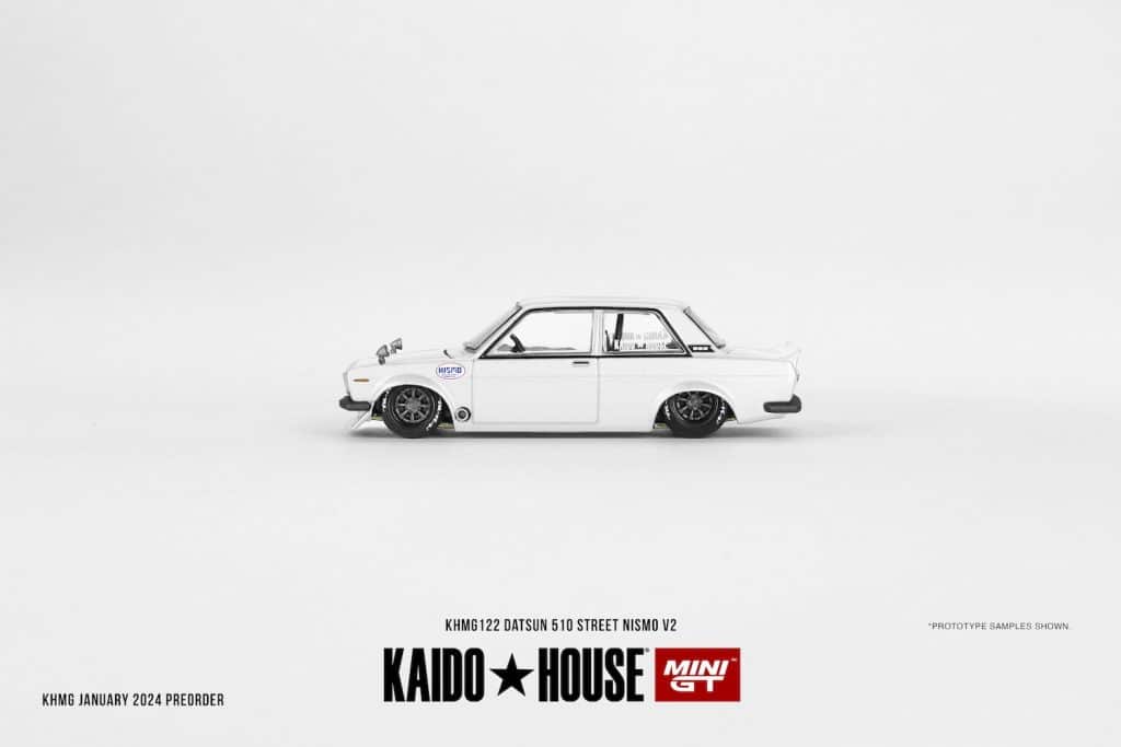 MINI GT No.122 Kaido House Datsun 510 Street Nismo V2 KHMG122 Diecast model cars