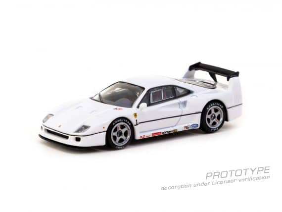 Tarmac Works 1/64 ROAD64 Ferrari F40 Lightweight White T64R-076-WH