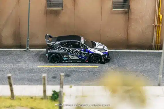 Tarmac Works 1/64 HOBBY64 Pandem Toyota GR Yaris TOYO TIRES T64-080-TOYO