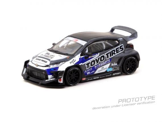 Tarmac Works 1/64 HOBBY64 Pandem Toyota GR Yaris TOYO TIRES T64-080-TOYO