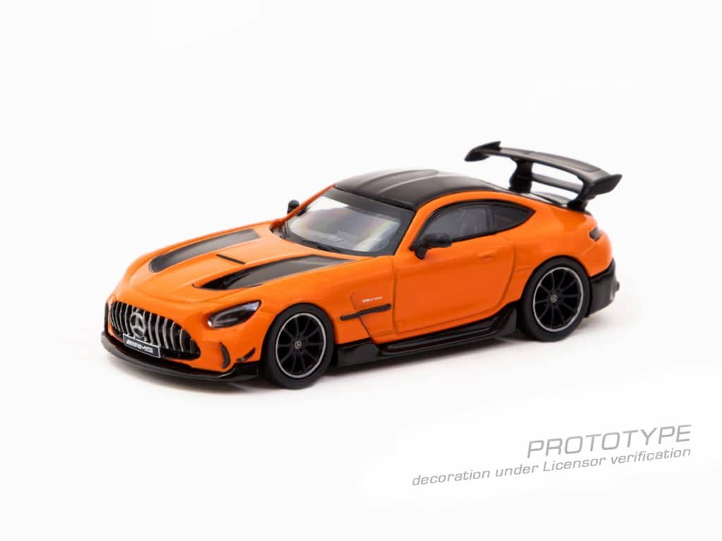 Tarmac Works 1/64 GLOBAL64 Mercedes-Benz AMG GT Black Series Orange T64G-042-OR