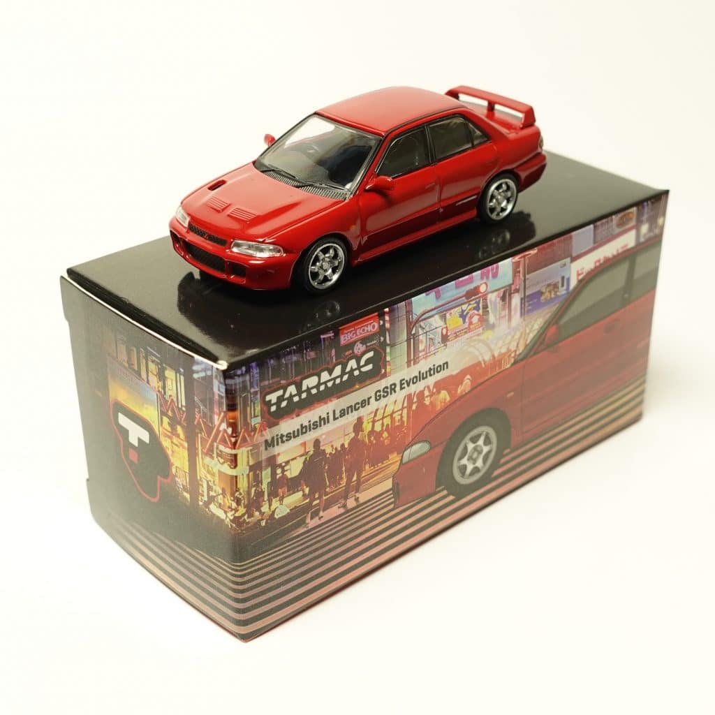 Mitsubishi Lancer GSR Evolution Red T64G-048-RE