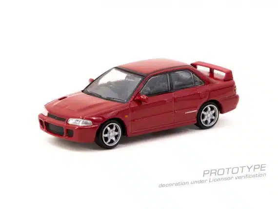 Tarmac Works 1/64 GLOBAL64 Mitsubishi Lancer GSR Evolution Red T64G-048-RE