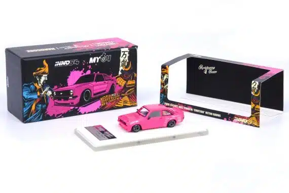 INNO64 1/64 Ford Escort MK2 Pandem "Emotion" Retro Havoc Diecast Model Car IN64R-MK2P-ERH
