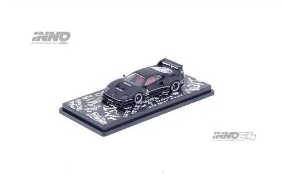 INNO64 1/64 Liberty Walk F40 Hong Kong Toycar Salon 2023 Special Edition Diecast Model Car IN64-LBWKF40-HKTS23