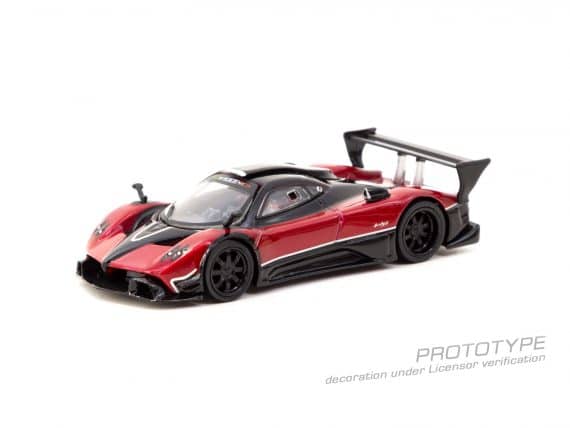 Tarmac Works 1/64 GLOBAL64 Pagani Zonda R Rosso Dubai T64G-TL015-RE