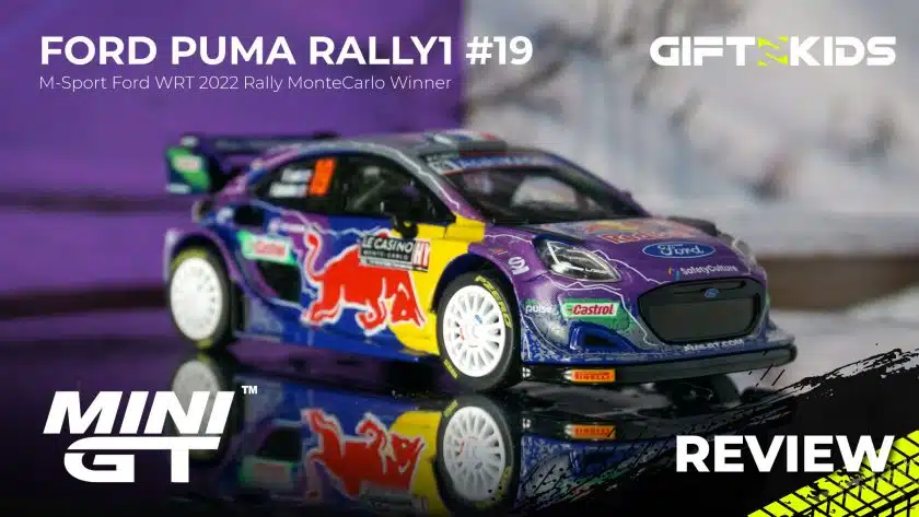 Unboxing MINI GT Ford Puma Rally1 #19 Diecast Model Car