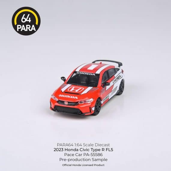 PARA64 1:64 2023 Honda Civic Type R FL5 Pacecar PA-55586