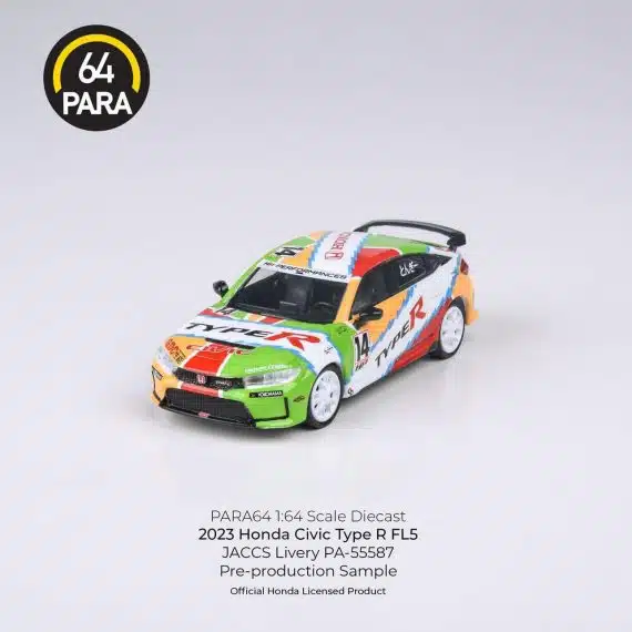 PARA64 1:64 2023 Honda Civic Type R FL5 JACCS Livery PA-55587