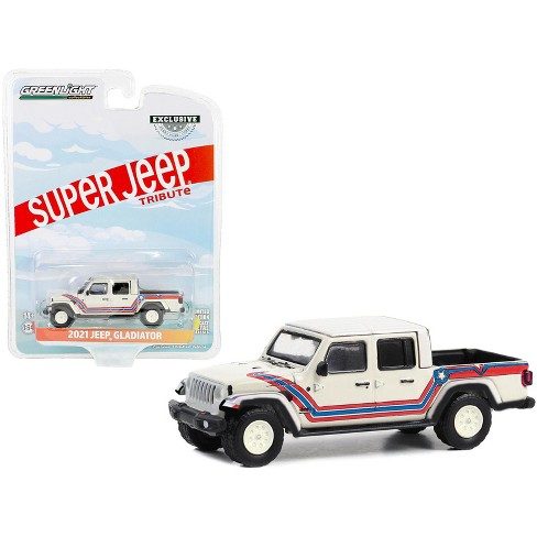 Greenlight 1/64 Exclusive Super Jeep Tribute 2021 Jeep Gladiator 30382