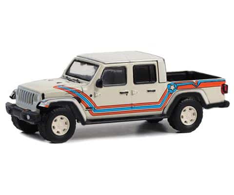 Greenlight 1/64 Exclusive Super Jeep Tribute 2021 Jeep Gladiator 30382