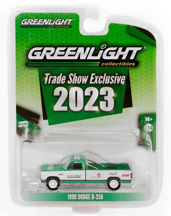 Greenlight 1/64 Trade Show Exclusive 2023 - 1990 Dodge D-350 30428