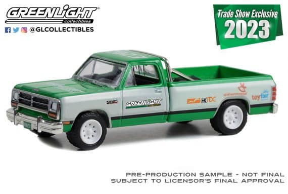 Greenlight 1/64 Trade Show Exclusive 2023 - 1990 Dodge D-350 30428