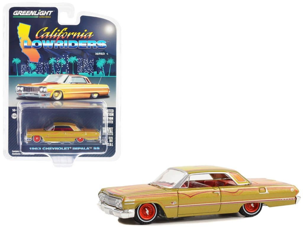 Greenlight 1/64 California Lowriders Series 4 - 1963 Chevrolet Impala SS 63050-C