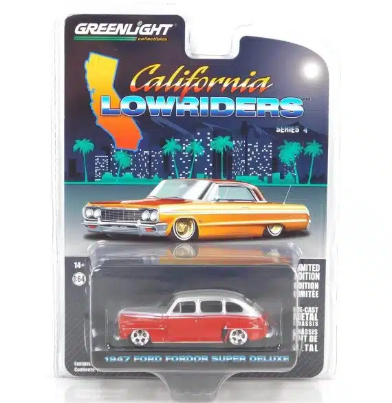 Greenlight 1/64 California Lowriders Series 4 - 1947 Ford Fordor Super Deluxe 63050-A