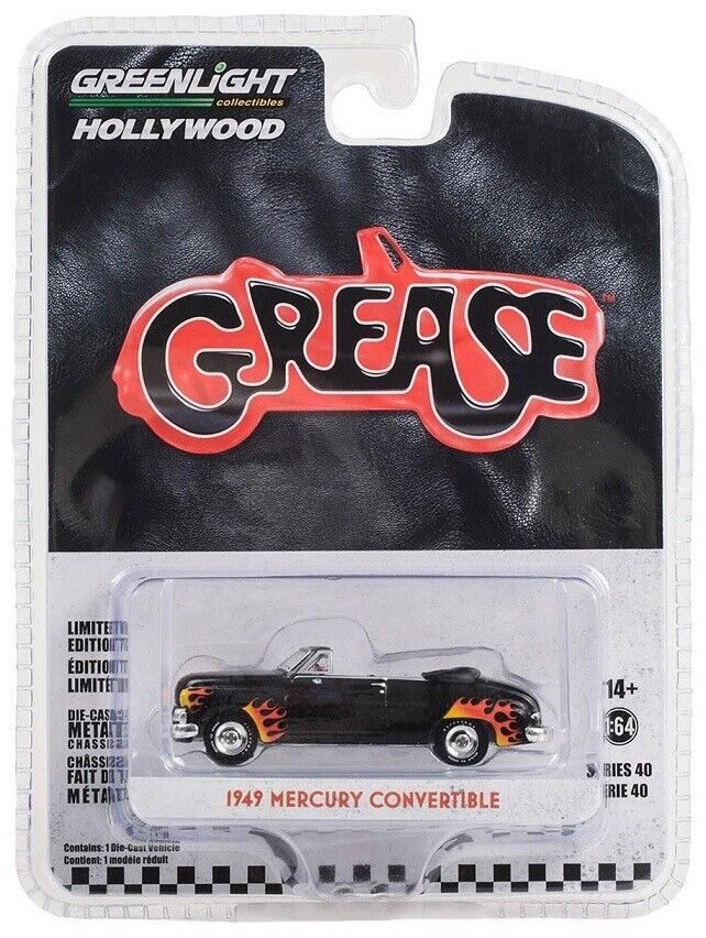 Greenlight 1/64 Hollywood Series 40 - Grease 1949 Mercury Convertible 62010-B