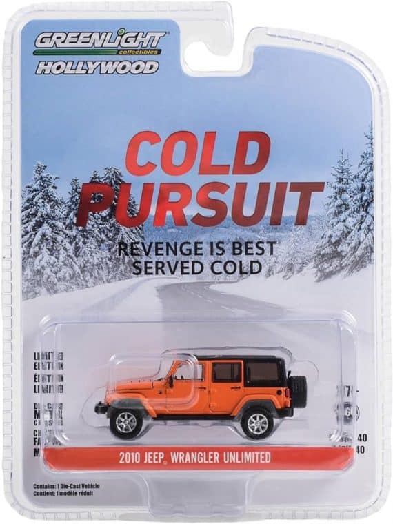 Greenlight 1/64 Hollywood Series 40 - Cold Pursuit 2010 Jeep Wrangler Unlimited 62010-E