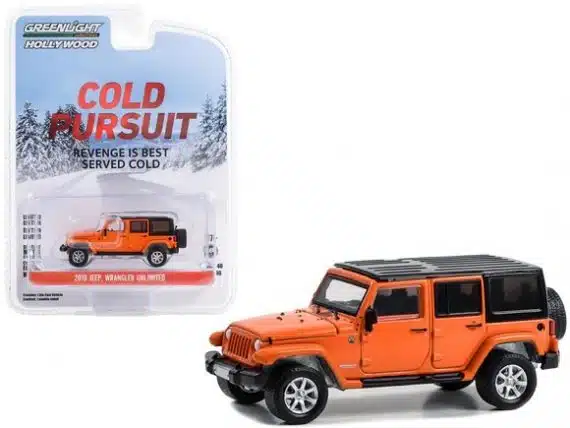 Greenlight 1/64 Hollywood Series 40 - Cold Pursuit 2010 Jeep Wrangler Unlimited 62010-E