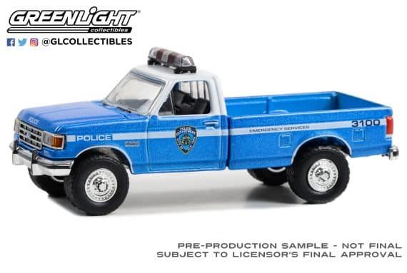 Greenlight 1/64 NYPD 1991 Ford F-250 30462