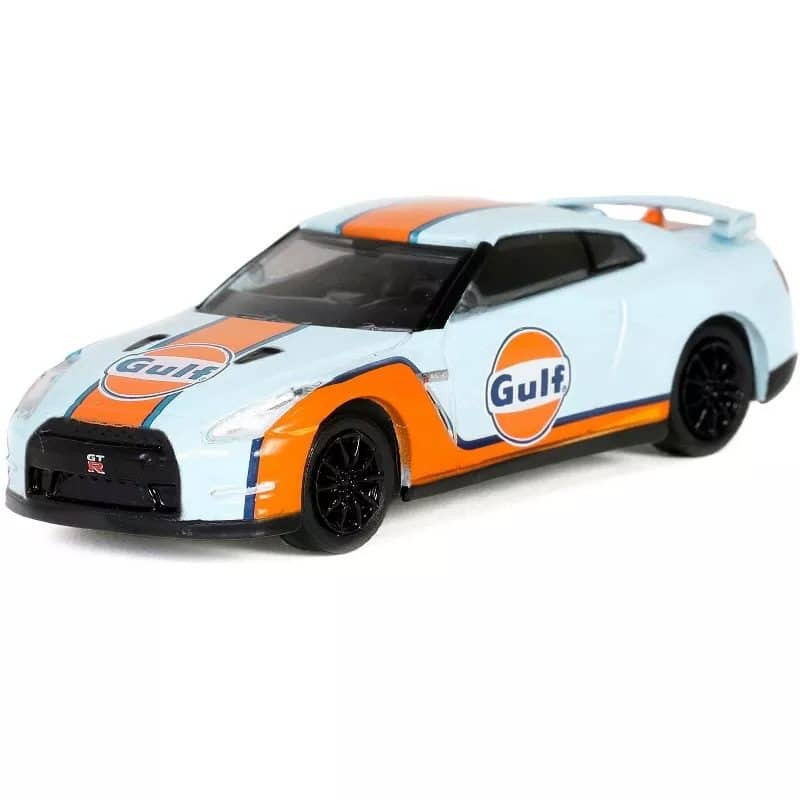 Greenlight 1/64 Exclusive Gulf 2016 Nissan GT-R (R35) 30477