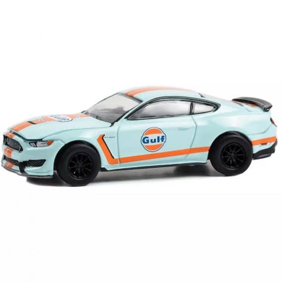 Greenlight 1/64 Exclusive Gulf 2020 Ford Shelby GT350 30460