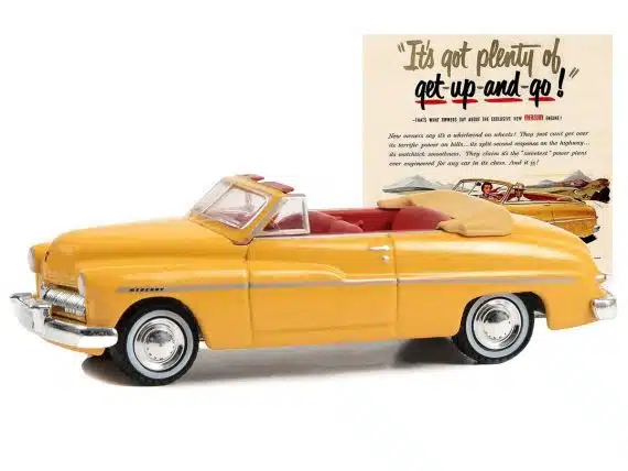 Greenlight 1/64 Vintage AD Cars Series 9 - 1949 Mercury Eight Convertible 39130-B