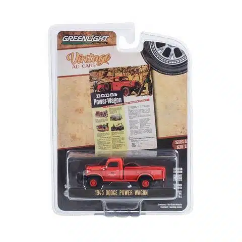 Greenlight 1/64 Vintage AD Cars Series 9 - 1945 Dodge Power Wagon 39130-A