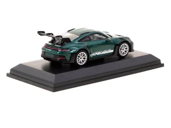 MINICHAMPS 1/64 COLLAB64 Tarmac Works Porsche 911 (992) GT3 RS Porsche Racing Green Metallic T64MC-005-GR