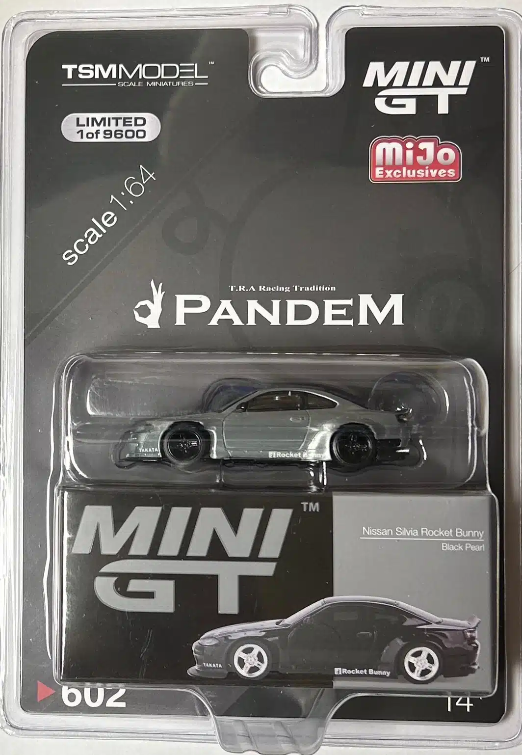 CHASE ! Mini GT 1:64 Nissan Silvia (S15) Rocket Bunny Red