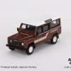 MINI GT No.734 Land Rover Defender 110 1985 County Station Wagon Russet Brown MGT00734