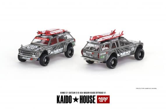 MINI GT No.121 Kaido House Datsun KAIDO 510 Wagon 4x4 Kaido Offroad V1 KHMG121