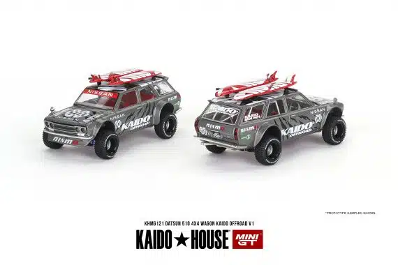 MINI GT No.121 Kaido House Datsun KAIDO 510 Wagon 4x4 Kaido Offroad V1 KHMG121