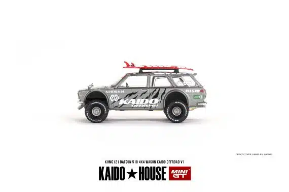 MINI GT No.121 Kaido House Datsun KAIDO 510 Wagon 4x4 Kaido Offroad V1 KHMG121