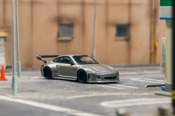 Tarmac Works 1/64 ROAD64 Old & New 997 Gray Metallic T64R-TL053-GRY