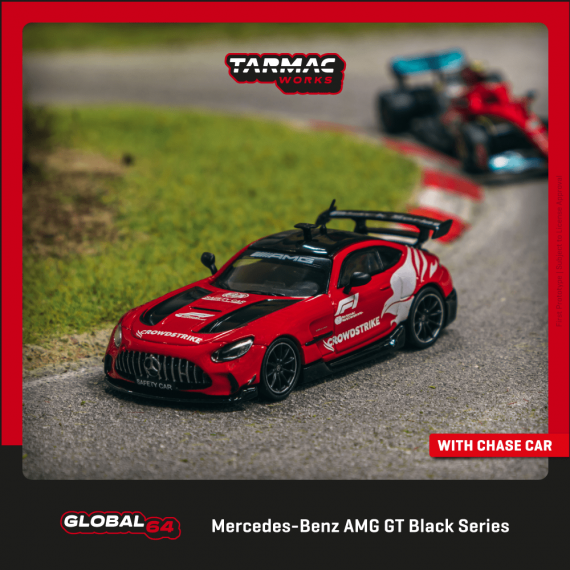 Tarmac Works 1/64 GLOBAL64 Mercedes-Benz AMG GT Black Series Safety Car T64G-042-SC