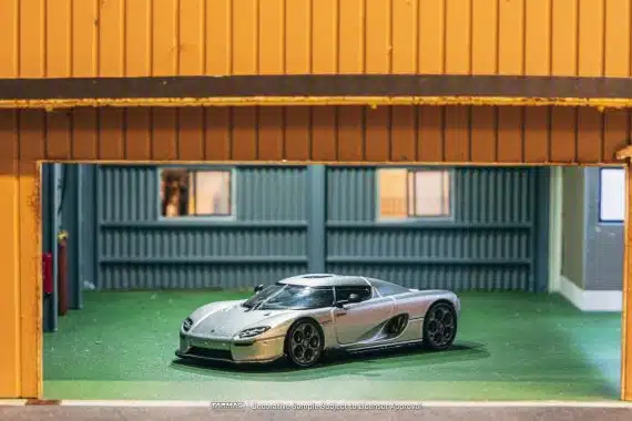 Tarmac Works 1/64 GLOBAL64 Koenigsegg CC850 Silver T64G-TL051-SL