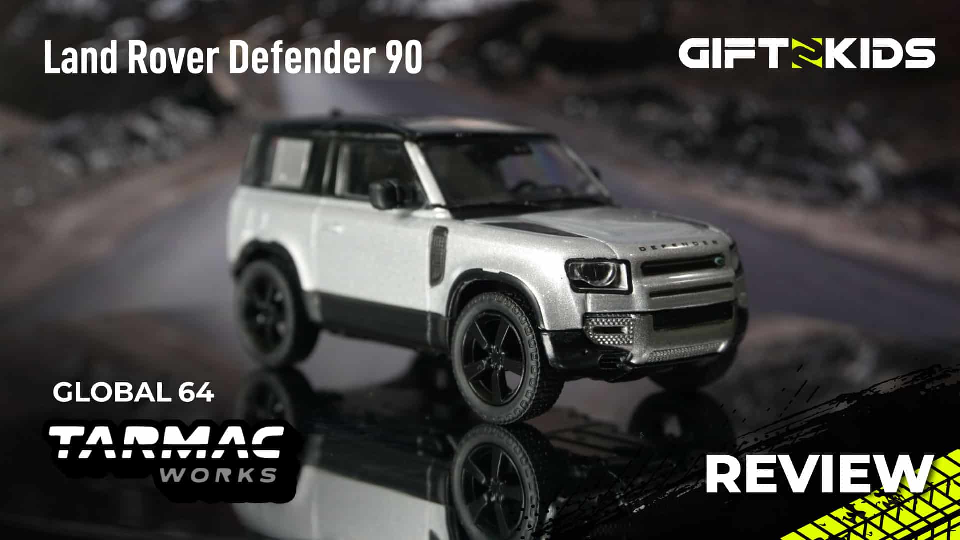 Unboxed Review Tarmac Works 1/64 Global64 Land Rover Defender 90