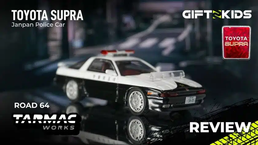 Unboxing Tarmac Works Toyota Supra Japan Police Car