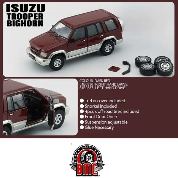BMC Isuzu 11998 - 2002 Trooper
