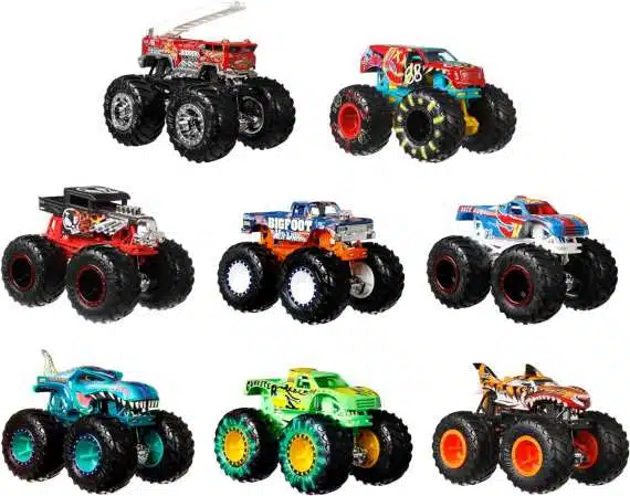 Hot Wheels Monster Truck 8 Pack