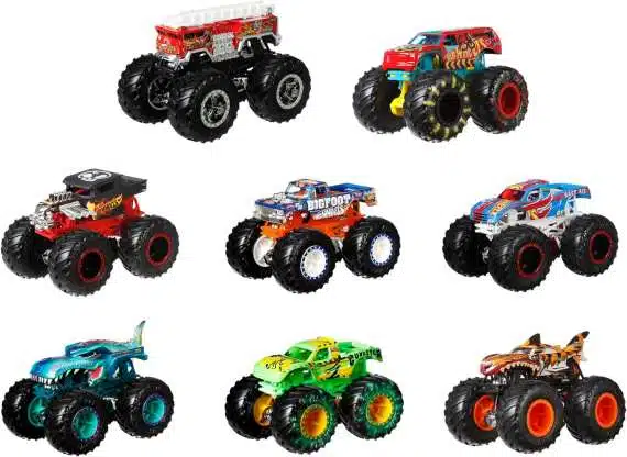 Hot Wheels Monster Truck 8 Pack