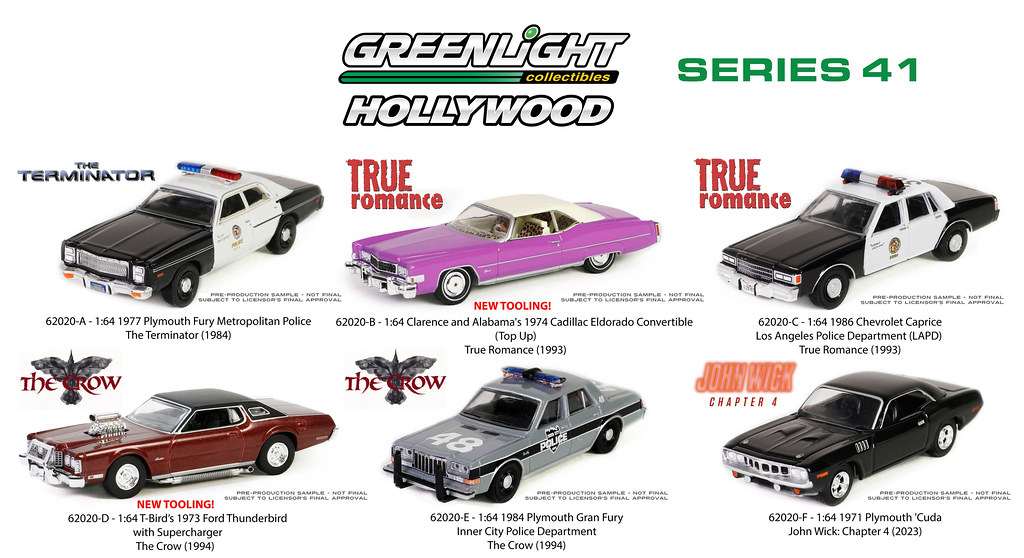 John Wick Chapter 4 Plymouth Cuda 62020-F