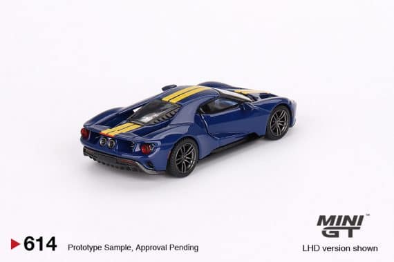 MINI GT No.614 Ford GT Sunoco Blue MGT00614