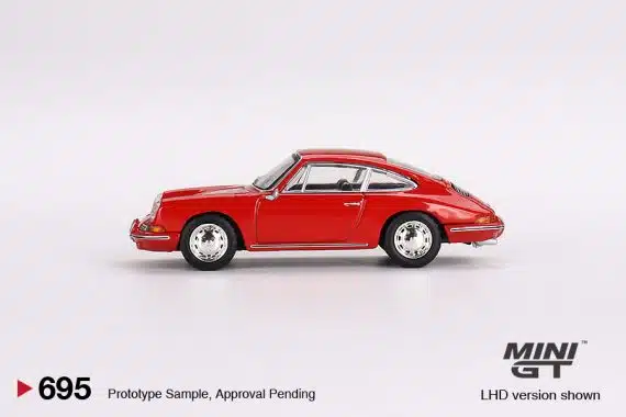 MINI GT No.695 Porsche 901 1963 Signal Red MGT00695