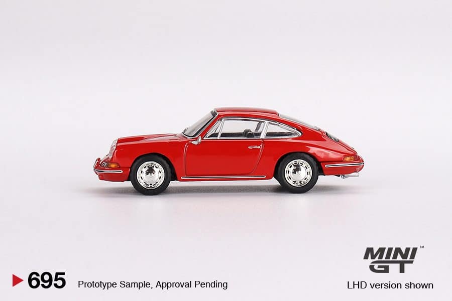 MINI GT No.695 Porsche 901 1963 Signal Red MGT00695