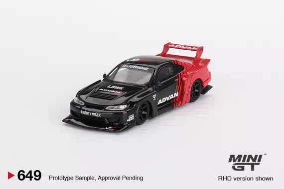 MINI GT No.649 Nissan LB-Super Silhouette S15 SILVIA ADVAN MGT00649