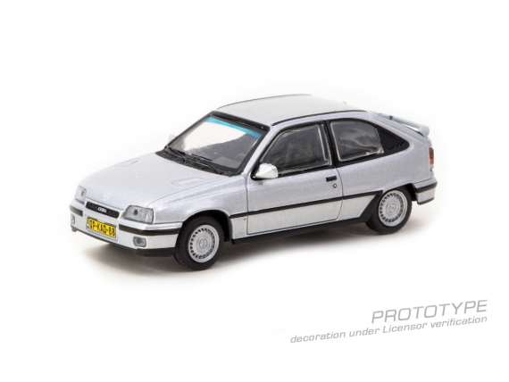 Tarmac Works 1/64 GLOBAL64 Opel Kadett GSi Silver T64G-065-SL