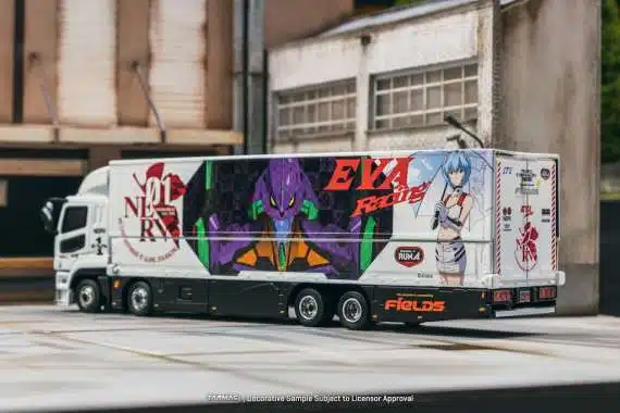 Tarmac Works 1/64 TRUCK64 Mitsubishi Fuso Super Great EVA Racing T64T-TL001-EVA