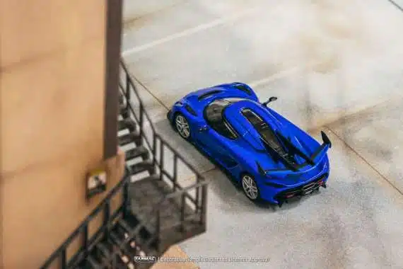 Tarmac Works 1/64 GLOBAL64 Koenigsegg Jesko Attack Blue T64G-TL052-BL