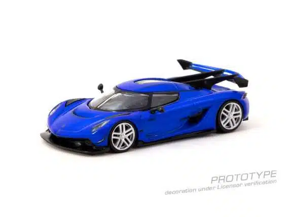 Tarmac Works 1/64 GLOBAL64 Koenigsegg Jesko Attack Blue T64G-TL052-BL